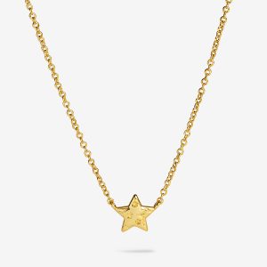 Joma Jewellery Necklace Christmas Cracker Merry Christmas Gold Plated