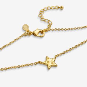 Joma Jewellery Necklace Christmas Cracker Merry Christmas Gold Plated