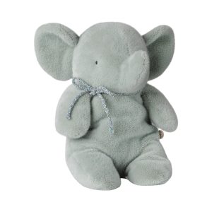Maileg Elephant plush, Medium - Soft mint