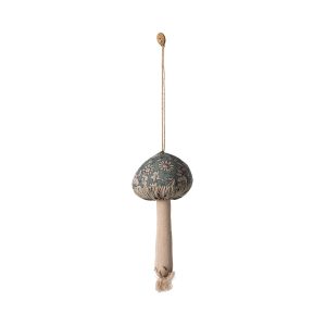 Maileg Fabric ornament, Mushroom Blossom-Green