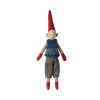 Maileg Pixy, Size 1 - Boy - Blue knitted vest