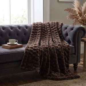 Malini Raffles Choc Throw