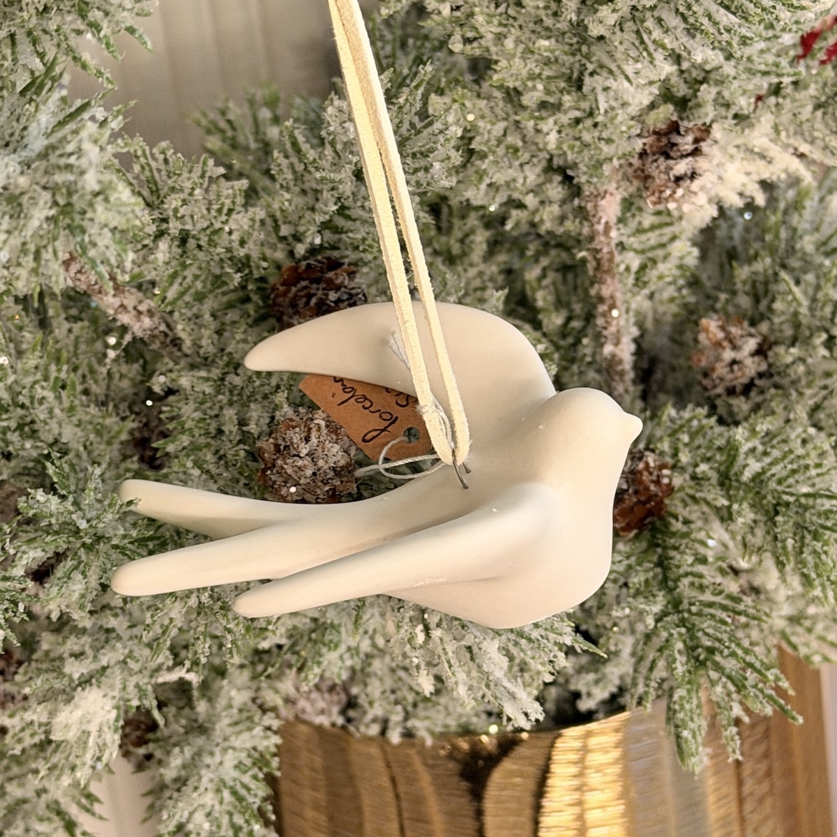 Porcelain Swallow Bauble - Image 4