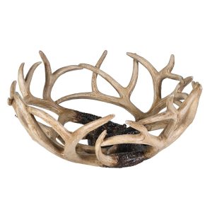 Resin Antler Bowl
