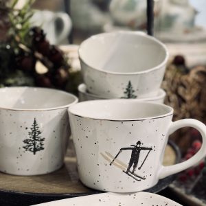Set of 4 Ski Mugs