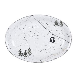 Ski Lift Platter Plate