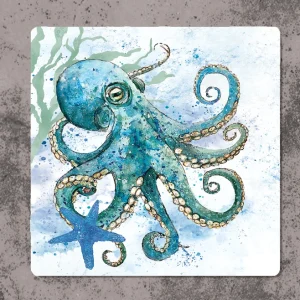 Blue Octopus Placemat