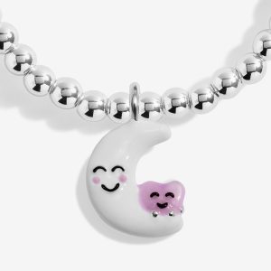 Joma Jewellery Kids' A Little Jomees Love You To The Moon And Back Bracelet