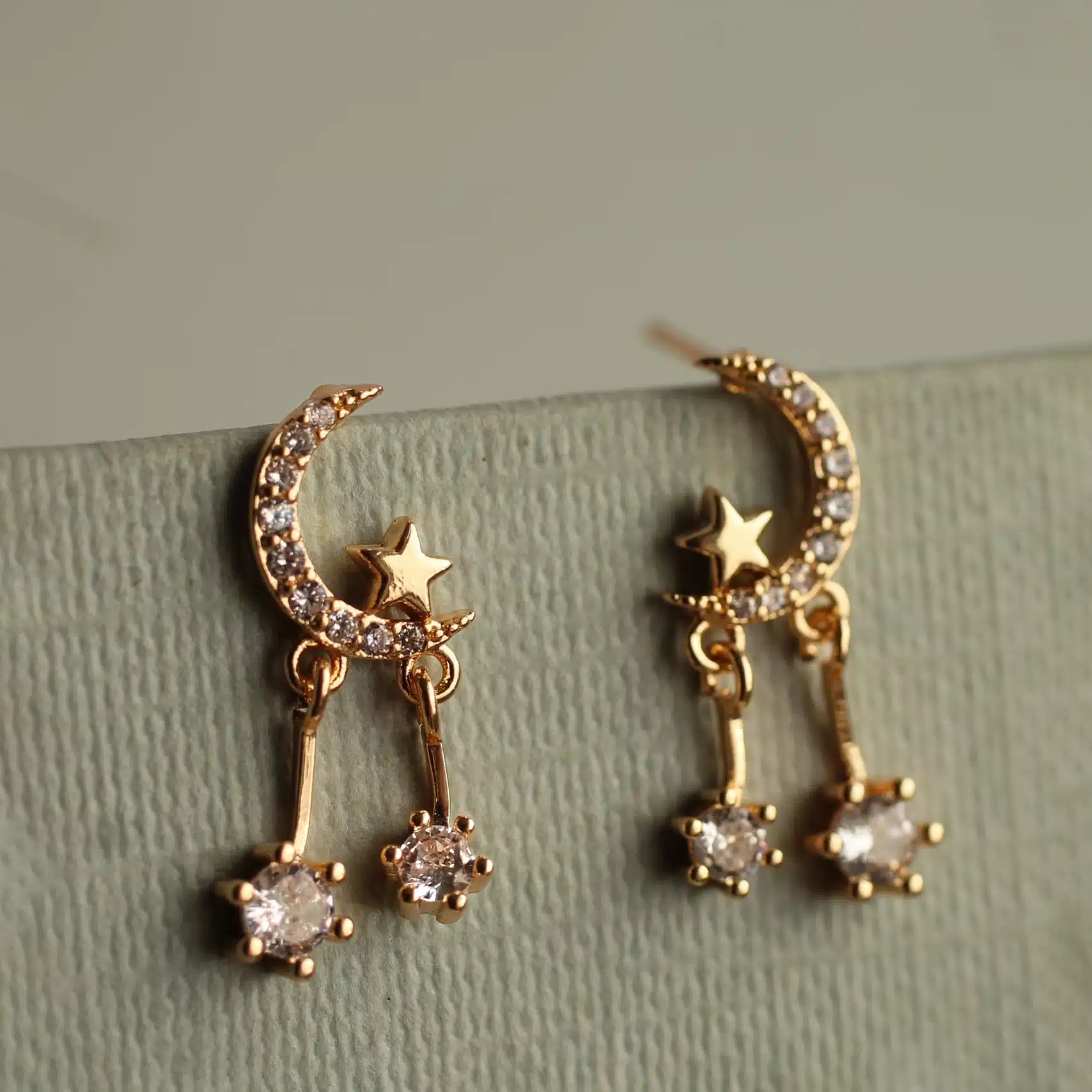 Statement Moon Studs