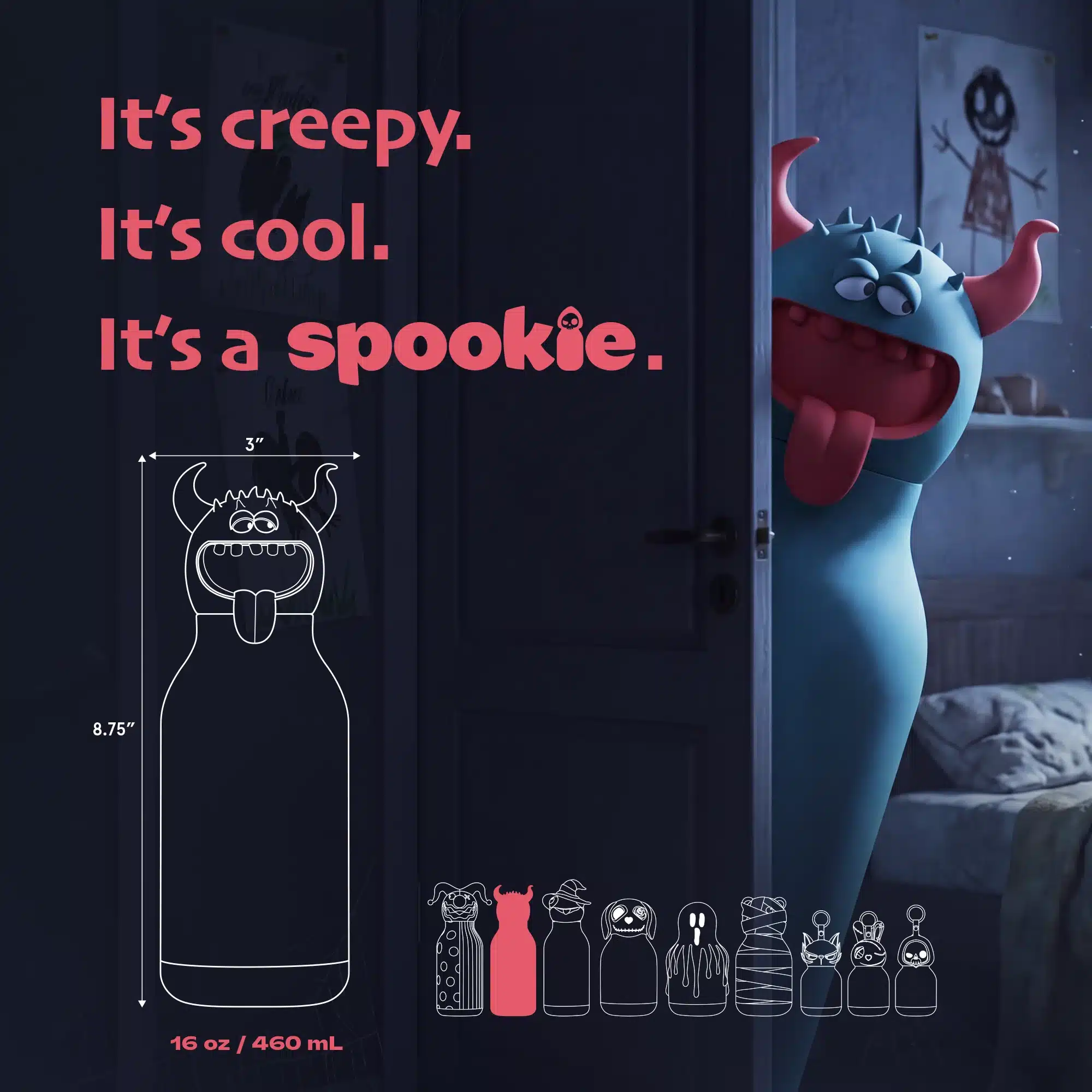 Asobu Beast Spookie Bottle