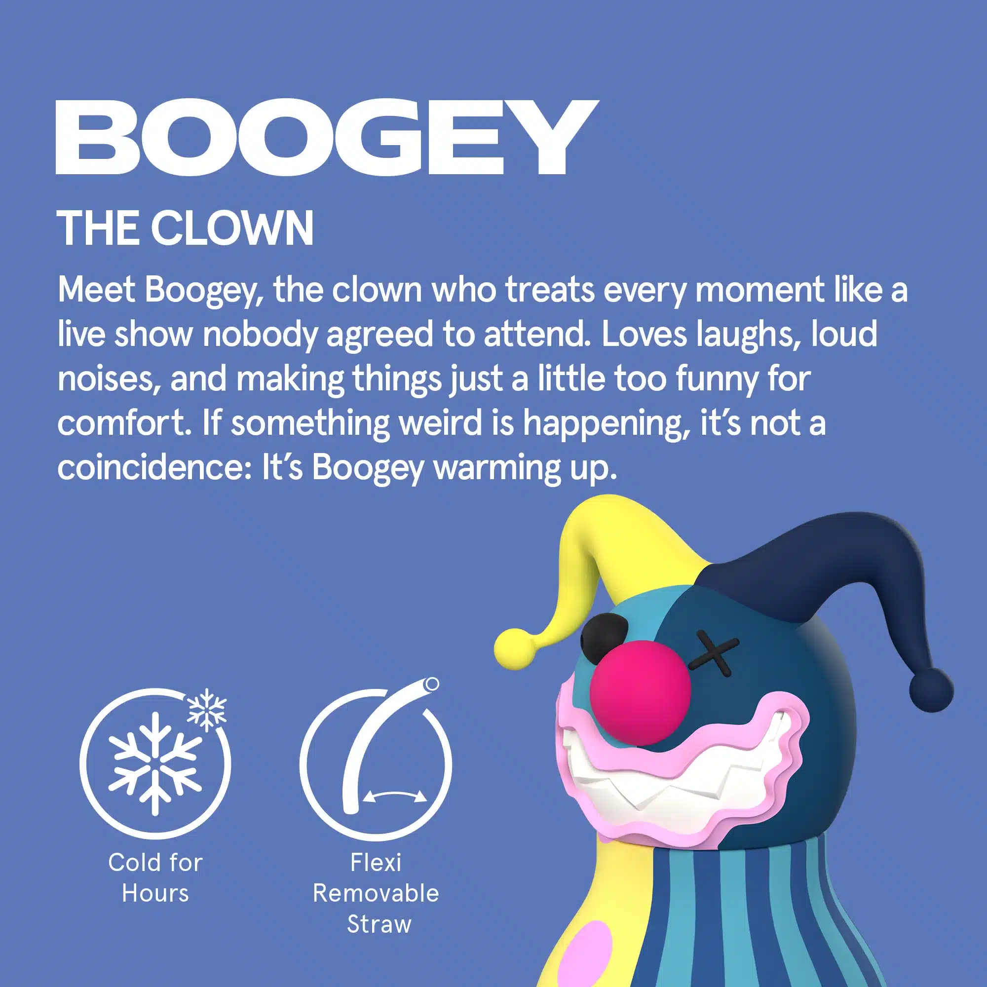 Asobu Clown Spookie Bottle - Image 2