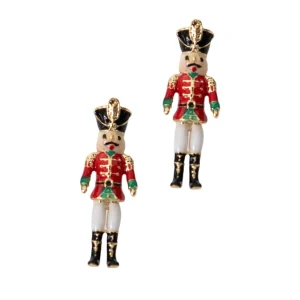 Bill Skinner Nutcracker Stud Earrings