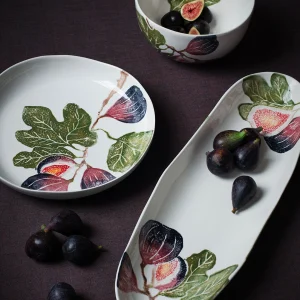 BlissHome Figs | Oval Shallow Platter