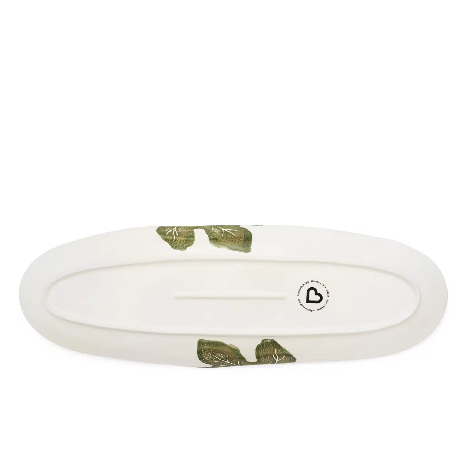 BlissHome Figs | Oval Shallow Platter back