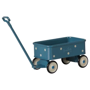 Maileg Wagon, Mouse - Blue