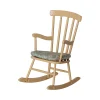 Maileg Rocking chair, Mouse - Wheat