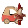 Maileg Christmas mouse, Little sister in car box