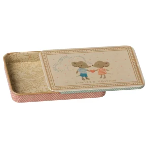 Maileg Metal box - sliding lid - Mice