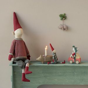 Maileg Christmas mouse, Little sister in car box