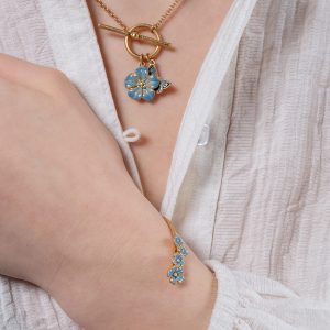 Fable England Forget-Me-Not Bangle