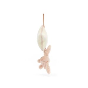 Jellycat Bashful Blush Bunny Musical Pull side