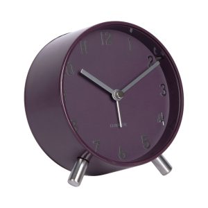 Karlsson Alarm Clock Cadiz Elan Plum Purple