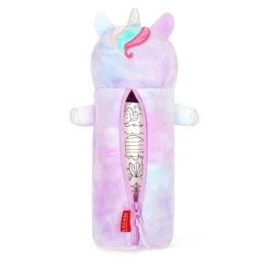 Alternative view of Legami Unicorn "Believe in Magic" Soft Plush Pencil Case