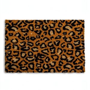 Leopard Print Doormat