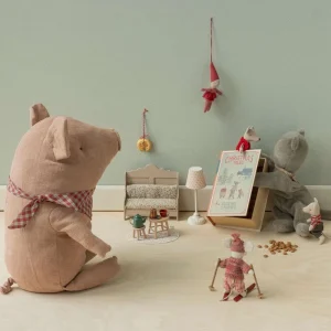 Alternative view of Maileg Kitchen bench, Mouse - Light sand