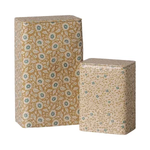 Maileg Metal box set - Flowers