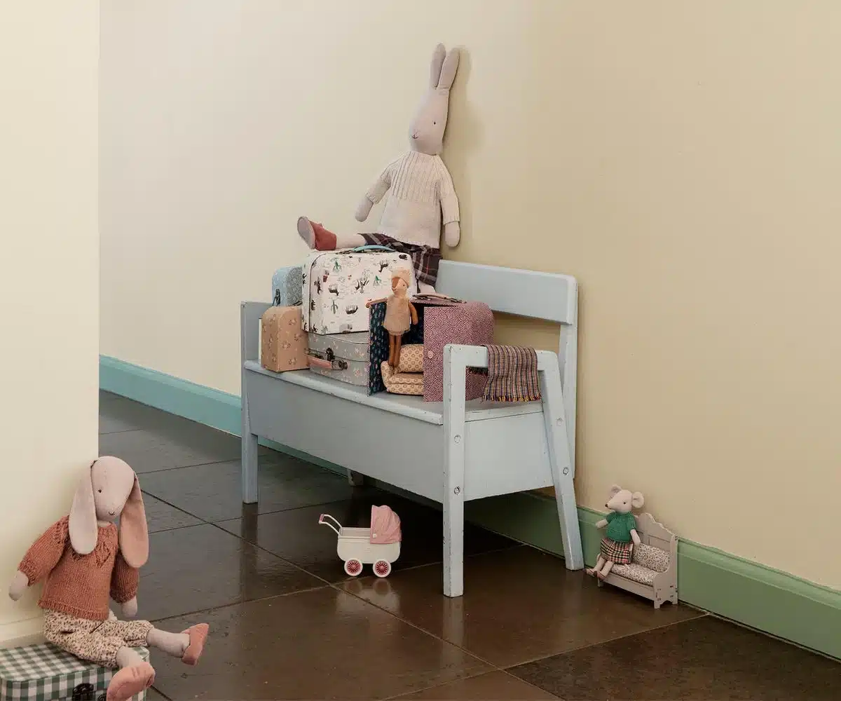 Maileg Reindeer in suitcase, Little sister