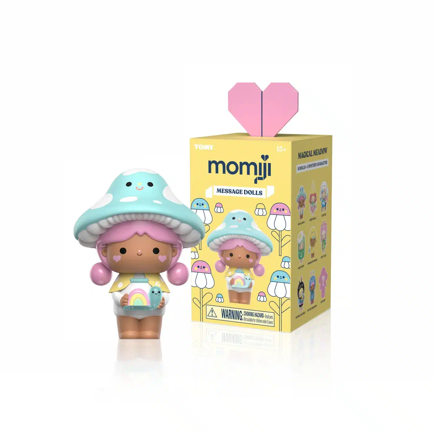 Momiji Magical Meadow Vinyl Message Doll Surprise Box, Assorted