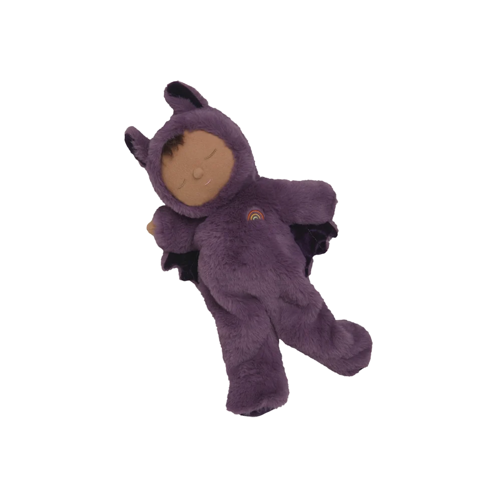 Olli Ella Cozy Dinkum - Bat Pip Purple flying