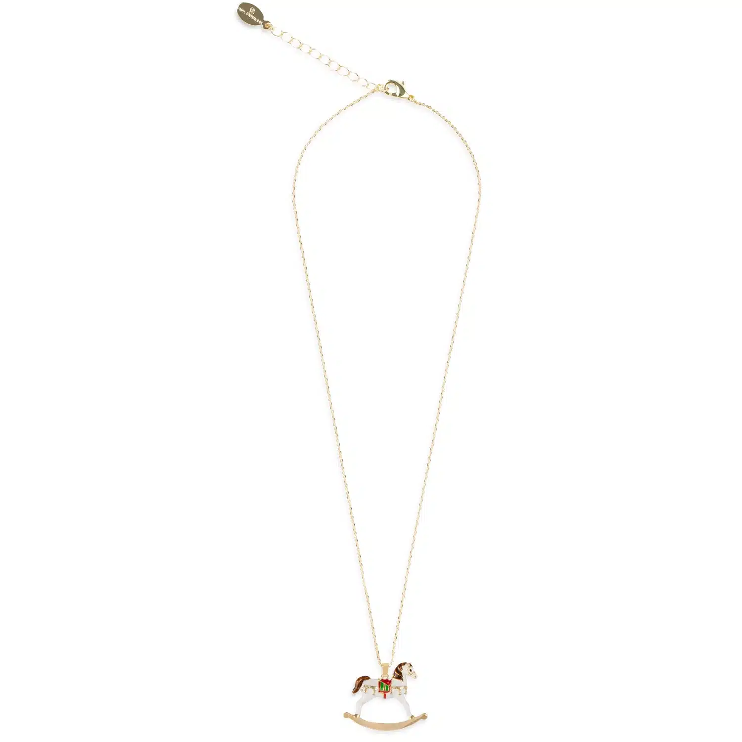 Rocking Horse Pendant Necklace