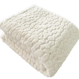 Malini Camberwell Ivory Throw