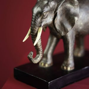 WERNS® Table lamp Lion, Zebra, Elephant, Safari