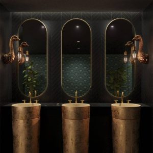 Alternative view of WERNS® Wall lamp Ostrich Baby Franz Josef, gold
