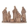 Wood Effect Nativity Set