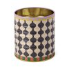 a-dopo-black-white-wavy-storage-tin on white background